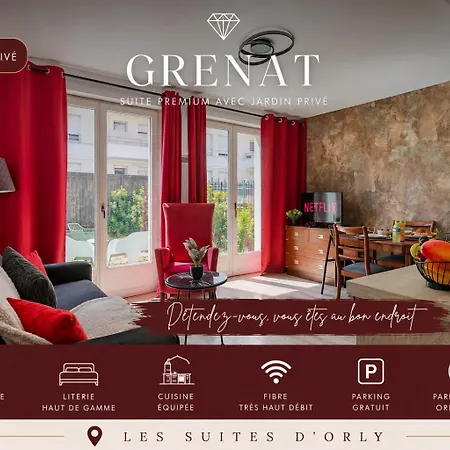 Apartmanhotel Les D'orly, Evasion A 15 Min De Paris 3*